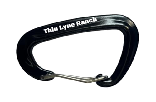 ThinLyneRanch Carabiner for Ultra-Large Emergency Sleeping Bag (Black)