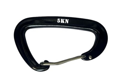 ThinLyneRanch Carabiner for Ultra-Large Emergency Sleeping Bag (Black)