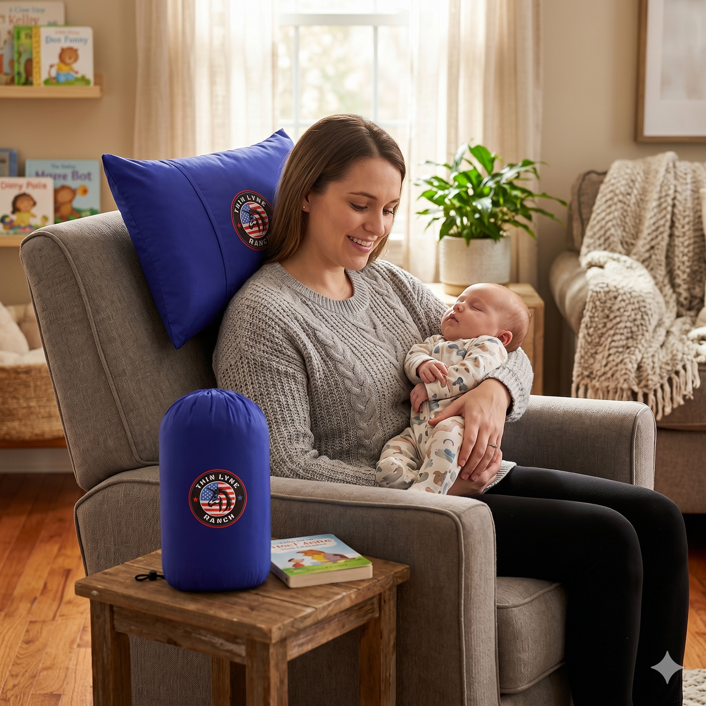 ThinLyneRanch® Tactical Travel Pillow (Because Sleeping on Your Kevlar Actually Sucks)